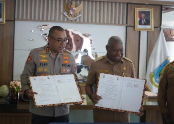 Polda dan Pemprov Papua Barat Tandatangani Nota Kesepahaman Peningkatan Produktivitas Pertanian Jagung