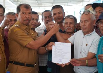 Bangun SMA , Warga Parparean I Hibahkan Lahan Seluas 2, 5 Hektar