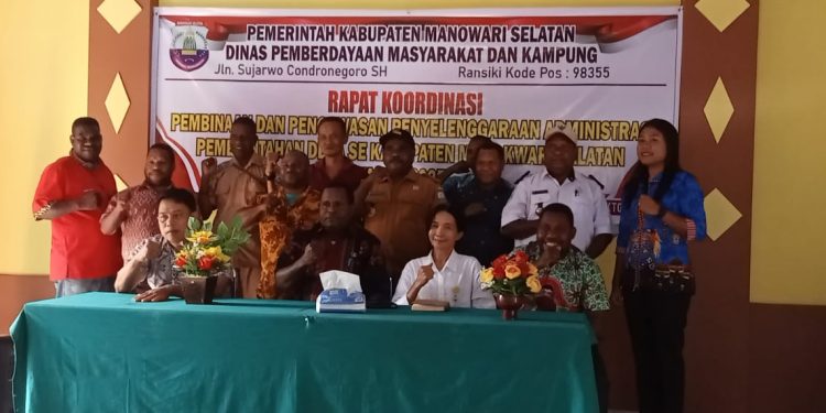 DPMK Gelar Rakor Pembinaan Pengawasan Administrasi Pemerintahan Desa