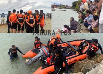 Hari Pertama Pencarian Ahmad Rizaldi  yang Tenggelam di  Teluk Sawaibu Belum Berhasil