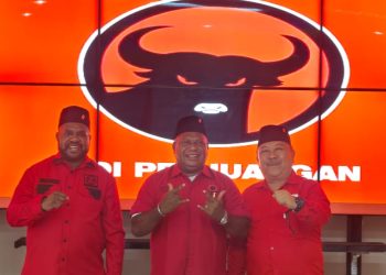 Tiga Calon Ketua PDI Perjuangan Papua Barat Ikuti Tahapan Fit and Proper Tes