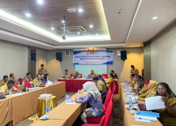 Dinkes Manokwari Selatan Gelar Fasilitasi Perda KTR Bersama Pemprov Papua Barat