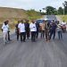 Bernard Mandacan Pantau Pembangunan Jalan Lingkar Kantor Bupati