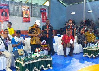 Ayomi Mewakili Bupati Membuka Turnamen Futsal Smanda Cup III