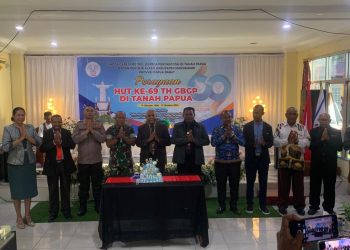 Sinode GBGP di Tanah Papua Merayakan HUT Ke-69