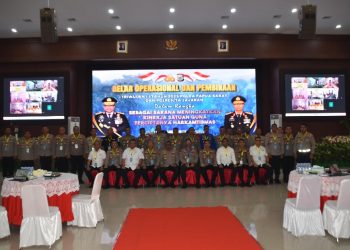 Kapolda Papua Barat Buka Gelar Operasional & Pembinaan Triwulan III