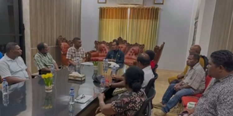 Bangun Hunian Sementara, Pemda Manokwari Lakukan Pendekatan dengan Pemilik Hak Ulayat di Borobudur