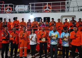 Sukseskan Perayaan 1 Abad Peradaban Orang Papua, SAR Manokwari Siagakan KN SAR 244 Kumbakarna