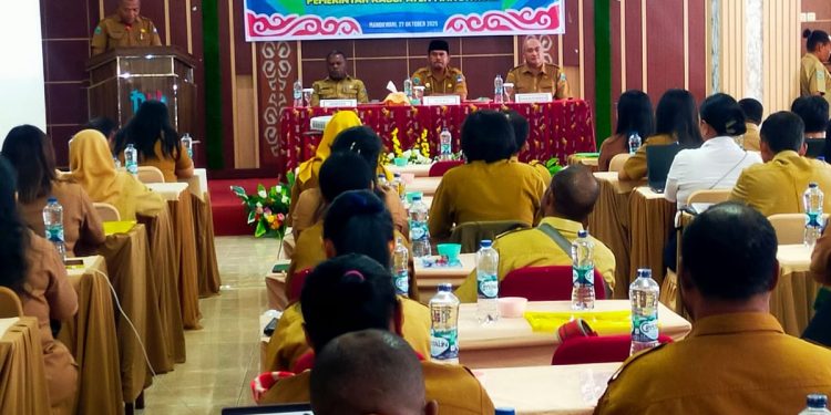 Pemkab Manokwari Sosialisasikan Penyusunan Peta dan Informasi Jabatan
