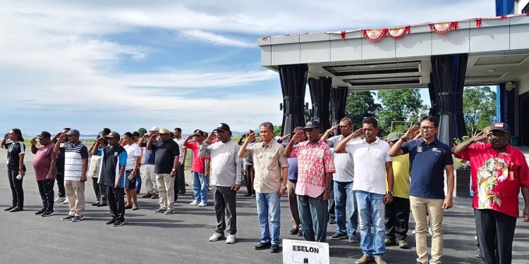 Bupati Bernard Kembali Ingatkan OPD Selesaikan Temuan BPK
