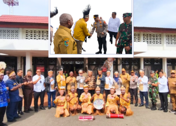 Kapolda Papua Barat Bersama Forkopimda Sambut Kedatangan Pimpinan Komisi XII DPR RI di Manokwari