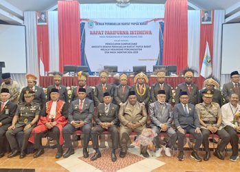Sembilan Anggota DPR Papua Barat Jalur Pengangkatan Resmi Dilantik