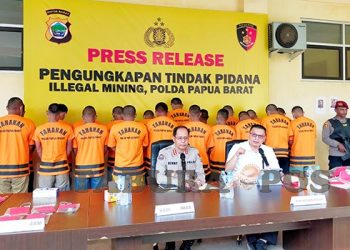 19 Penambang Emas dengan Barang Bukti 9 Excavator Disidangkan