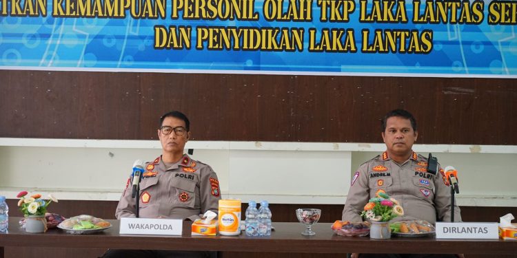 Rakernis Bersama Satlantas Jajaran, Polda Pabar Tekankan Profesionalisme dan Adaptasi Teknologi dalam Pelayanan Publik