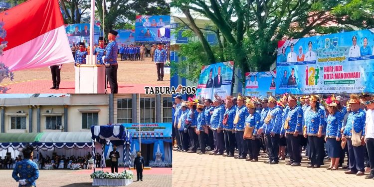 Dominggus Mandacan Jadi Irup HUT ke – 127 Manokwari