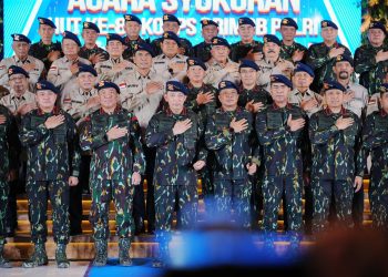 Hadiri Syukuran HUT ke-80 Brimob, Kapolri Apresiasi Peran Brimob Dukung Program Pemerintah