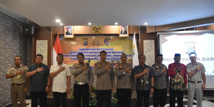 Melalui FKP 2025, Polda Papua Barat Tingkatkan Akuntabilitas dan Kualitas Layanan Kepolisian