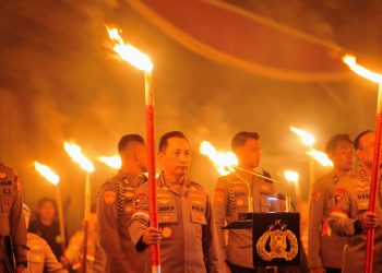 Kapolri Pimpin Renungan Nilai-Nilai Ksatria Bhayangkara,  Komitmen Moral dalam Transformasi Polri