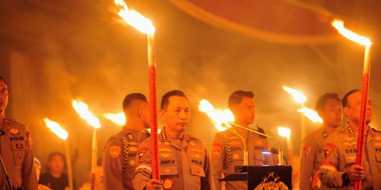 Kapolri Pimpin Renungan Nilai-Nilai Ksatria Bhayangkara,  Komitmen Moral dalam Transformasi Polri