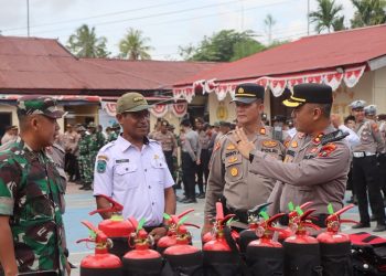Polres Mansel Apel Kesiapan Tanggap Darurat Bencana Hindrometeoroligi