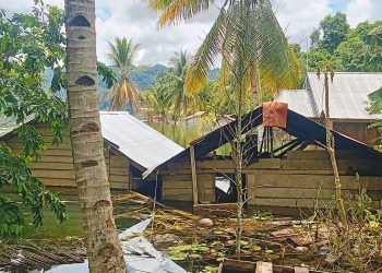 Danau Jamarfata Esrotnamba Meluap, 22 Rumah Warga Tenggelam