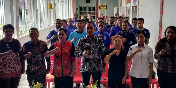 Lapas Manokwari Gandeng PKBM Penabur Jamin Keberlanjutan Pendidikan Bagi Warga Binaan