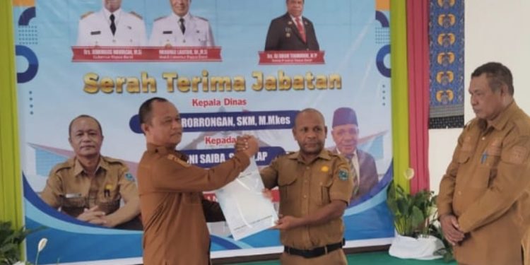 Jabatan Kadispora Papua Barat Diserahterimakan
