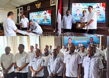 Sertijab Kadis PUPR , Dorus Orocomna Diingatkan Dukung Visi-Misi Gubernur