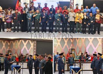 Lantik Tiga JPT Pratama, Gubernur: Amanah Ini Bentuk Pengakuan Kompetensi dan Integritas