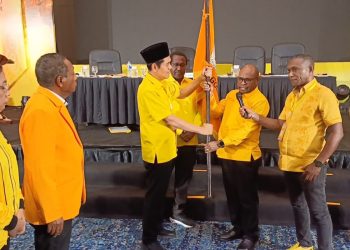 Aklamasi, Septinus Lobat Resmi Nahkodai Golkar Papua Barat Daya