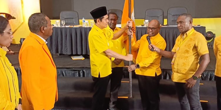 Aklamasi, Septinus Lobat Resmi Nahkodai Golkar Papua Barat Daya