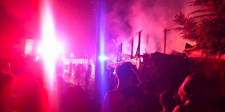 Satu Rumah di Jalan Esau Sesa Terbakar