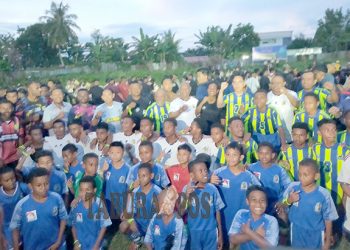 Tim Sepakbola Mas Wapres Berhasil Kalahkan Tim Gubernur dan Bupati