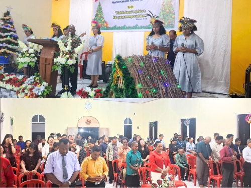 Jemaat GPdI Agape Amban Rayakan Natal 2025 dengan Damai Sejahtera