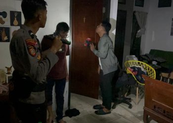 Operasi Lilin Mansinam 2025, Polisi Respon Cepat Laporan Kebakaran Warga di Perumahan Bumi Marina Asri
