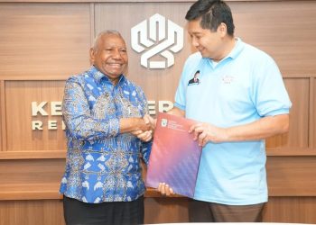 Bahas Pemerataan Renovasi Rumah, Gubernur Papua Barat Temui Menteri PKP