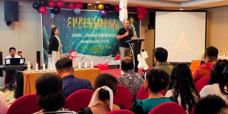 Perayaan Natal GKKD Jemaat Kabar Baik Mengangkat Tema Allah Hadir untuk Menyelamatkan Keluarga