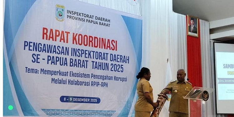 Rakor Inspektorat se-Papua Barat Petakan Wilayah Pengawasan