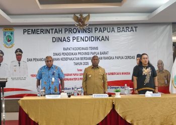 Dinas Pendidikan PB Gelar Rakornis Percepatan Program Papua Cerdas