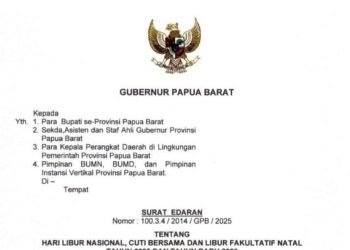 Gubernur Terbitkan Surat Edaran Kesiapsiagaan Jelang Natal dan Tahun Baru