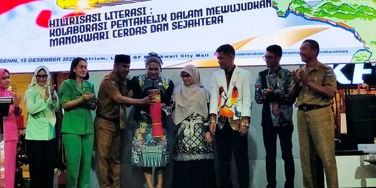 Pemkab Manokwari Dukung Hilirisasi Literasi Sebagai Fondasi Pembangunan SDM