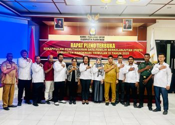 KPU RI Tetapkan Rekap Pemilih Berkelanjutan, Nasional 211.865.861 dan Manokwari 138.285 Orang