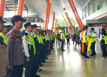 Posko Siaga Nataru Bandara Rendani Manokwari Prioritas Kelancaran Perjalanan Pengguna Jasa