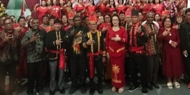 Perayaan Natal KKK Manokwari Dirangkai dengan Pelantikan Kepengurusan Periode 2025-2030