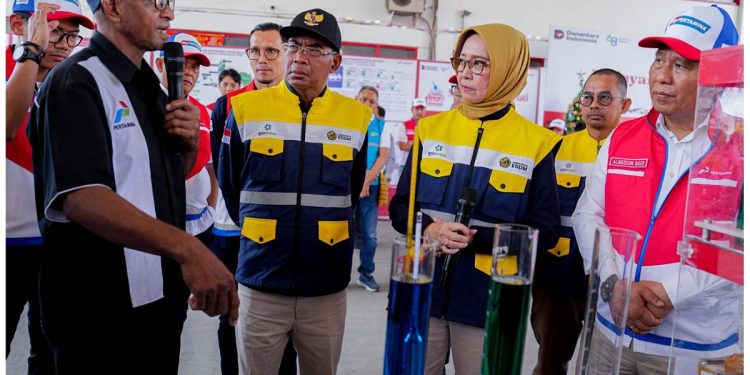 Pertamina Patra Niaga Regional Papua Maluku Bersama Ketua Posko Satgas Nataru ESDM Cek Kehandalan Suplai dan Ketersediaan Energi di Jayapura