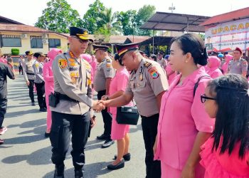 88 Anggota Polresta Manokwari Dapat ‘Kado’ Dipenghujung Tahun 2025