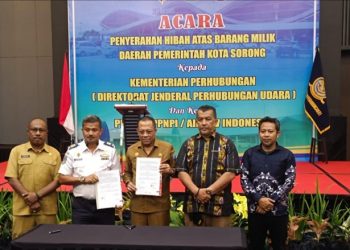 KPK Fasilitasi Serah Terima Pelabuhan & Bandara Rp106 Miliar di Papua Barat Daya