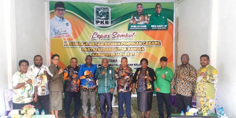 Lepas Sambut Tahun 2025/ 2026, DPC PKB Maybrat Diharapkan Jadi Agen Perubahan