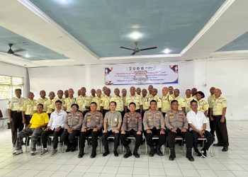 Ditbinmas Polda Papua Barat Daya Resmi Buka Pelatihan Satpam Gada Pratama di Sorong