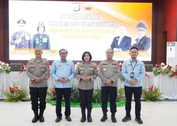 Wakapolda Papua Barat Pimpin Sosialisasi Penyusunan Manajemen Risiko di Lingkungan Polri